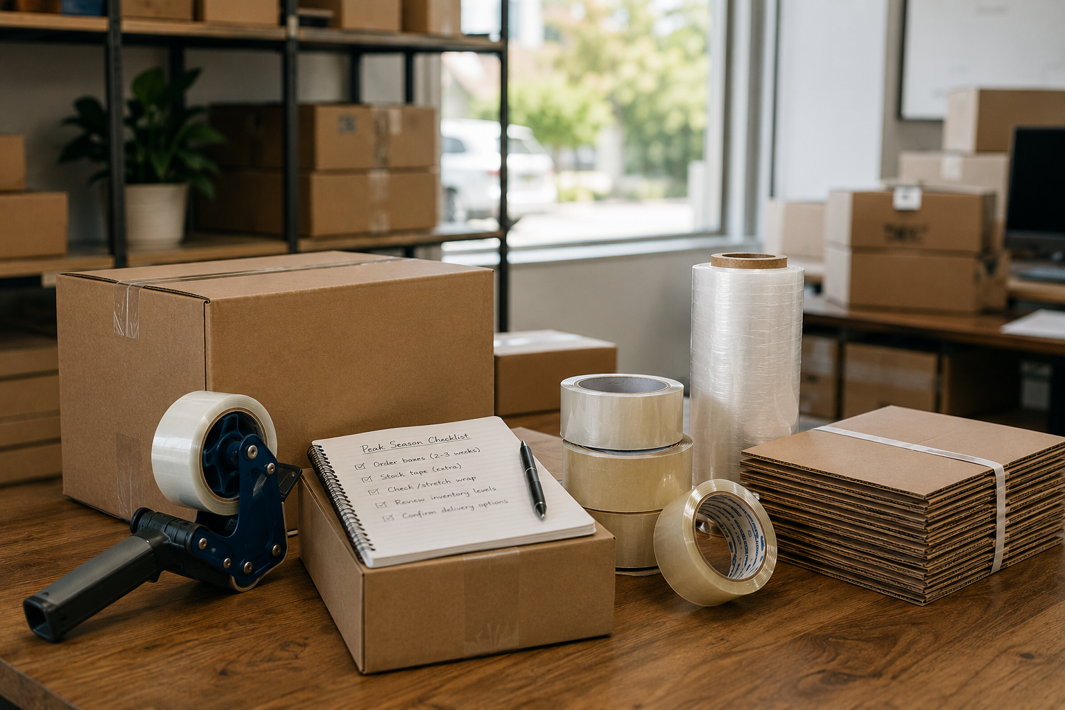 Peak Season Shipping Supply Checklist for GTA Businesses - Fall 2026