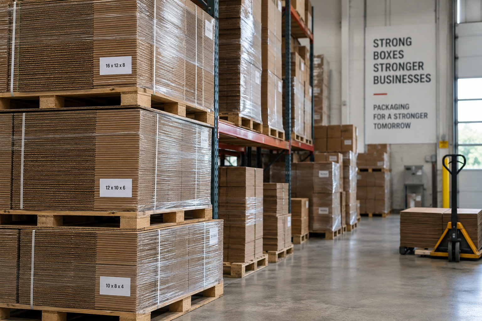 Corrugated Box Storage and Warehouse Best Practices